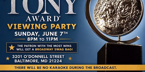 Tony Award Viewing Party