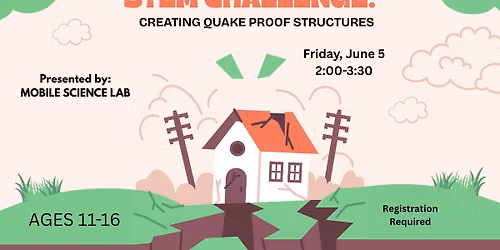 STEM Challenge: Create a Quake-proof Structure