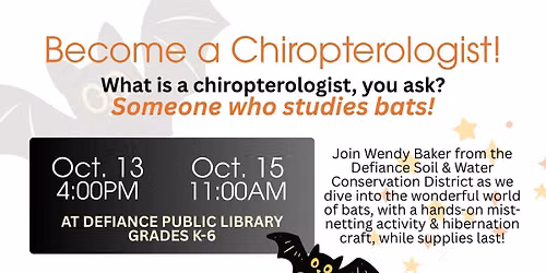 Become a Chiropterologist!