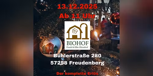 Weihnachtsmarkt und Baumverkauf \ud83c\udf85\ud83c\udffc\ud83c\udf84