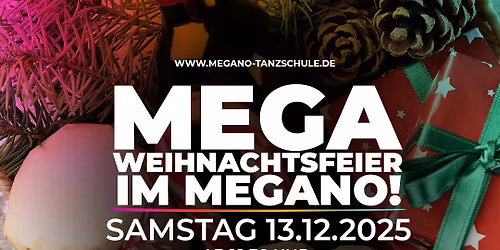 Mega Salsa Weihnachtsfeier im Megano Mit DJ Joycce