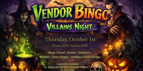 Vendor Bingo Galesburg October