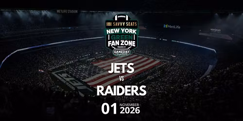 Jets vs Raiders Fan Zone at MetLife: Food, Drinks & Game Day Vibes!