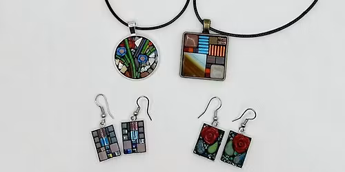 Mosaic Pendant and Earrings Workshop