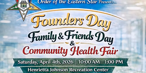 Founders Day- Family & Friends Day and Community Health Fair