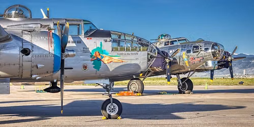 Ride the B-25 and B-17 in Geneseo, NY