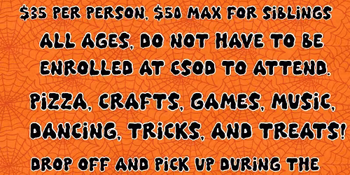 CSOD Halloween Party