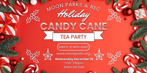 Holiday Candy Cane Tea Party (Registration Required)