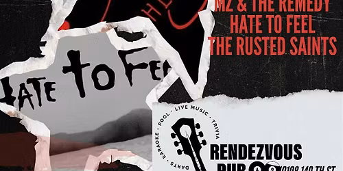 The Rusted Saints MZ And The Remedy Hate To Feel