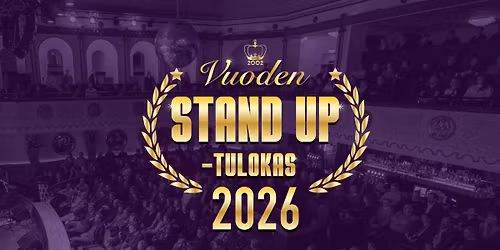 Vuoden 2026 Stand up -tulokas -kilpailu