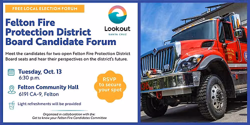 Felton Fire Protection District Board Candidate Forum