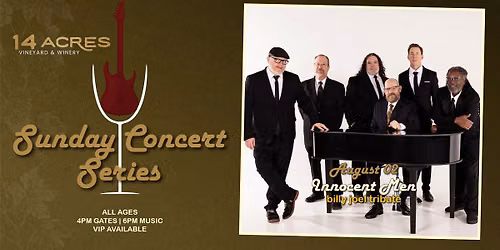 Innocent Men [Billy Joel tribute] at 14 Acres Vineyard & Winery