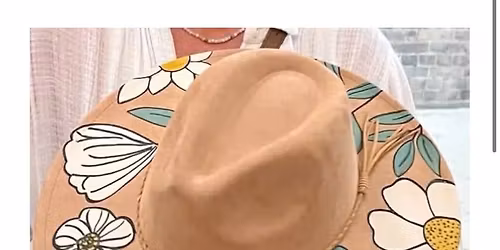 Cowgirl Hat Paint Party