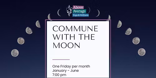 Commune with The Moon: A Series of Moon Circles