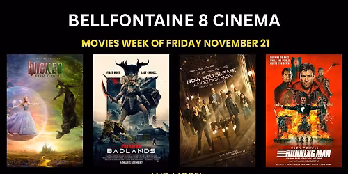 Wicked For Good \/ Predator: Badlands \/ Now You See Me, Now You Don\u2019t and More!