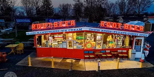 Friday Night Ice Cream-THE Root Beer Stand at Indian Lake