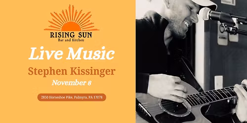 Live Music with Stephen Kissinger