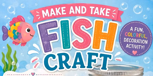 Fish Craft - Mochas & Minis Indoor Play & Cafe