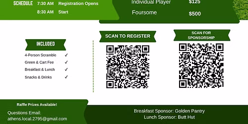 3rd Annual Professional FF\u2019s of ACC Local2795 Golf Tournament