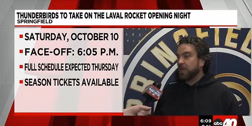 Laval Rocket at Springfield Thunderbirds at MassMutual Center