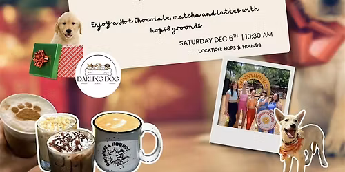 Puppies & Pilates Christmas theme @ HOPS&HOUNDS