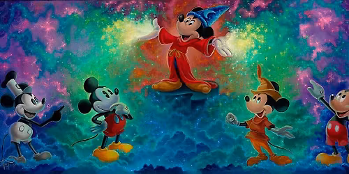 Live painting with Michael Humphries 