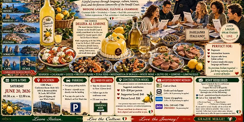 \ud83c\udf4b ITALIAN SUNSHINE: Language, Culture & Limoncello From Amalfi to the American Midwest \ud83c\udf4b\ud83c\udf0a\ud83e\udd43