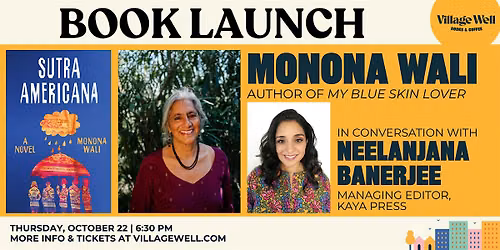 Book Launch: Sutra Americana by Monona Wali