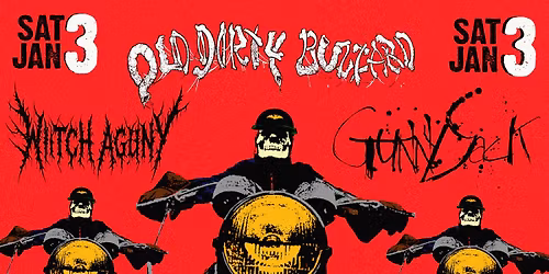 Old Dirty Buzzard, Witch Agony, Gunnysack at The Shakedown