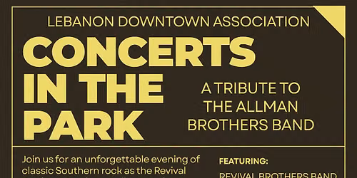 Concerts in the Park-The Revival Brothers