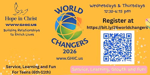 2026 Hope in Christ World Changers