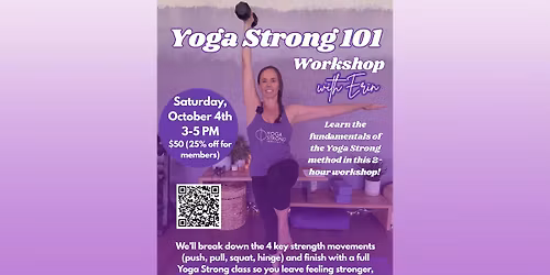 Yoga Strong 101 Workshop