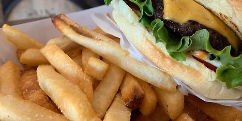 NC Burger at Southern Peak Brewery!