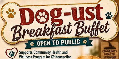 Dog-ust Breakfast Party