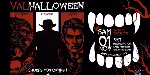 Soir\u00e9e Halloween au Valhalla !\ud83e\ude78