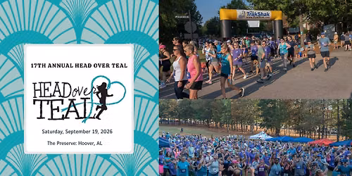 17th Annual Head Over Teal 5K & 10K
