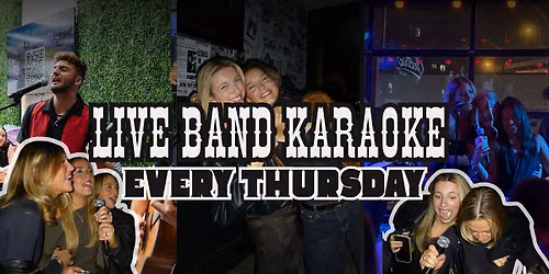 LIVE BAND KARAOKE AT PARLAY