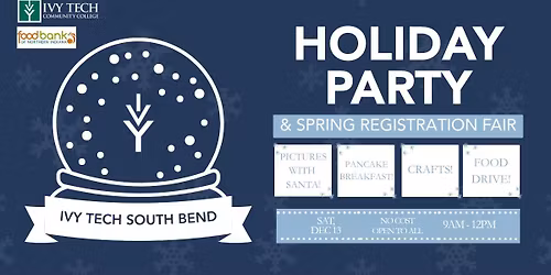 Holiday Party and Registration Fair!