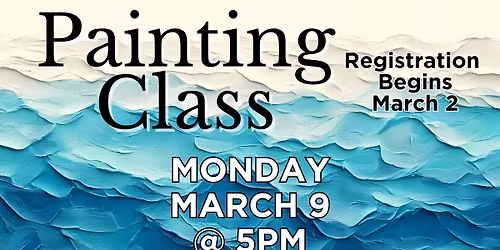 ADULT PAINTING CLASS