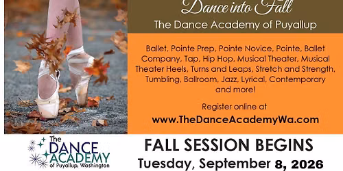 Fall Classes Begin