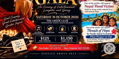 Rotary Gala Dinner 