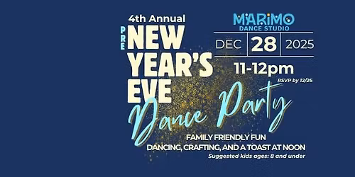 (Pre) New Year's Eve Family Dance Party