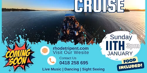 80s Maroochy River Cruise - SUN 11th JAN