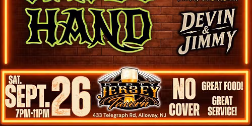 HBC NIGHT AT DIRTY JERSEY TAVERN W\/FATES HAND