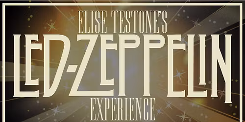 Elise Testone's Led Zeppelin Experience w\/ Elise & Graham Duo at Charleston Pour House