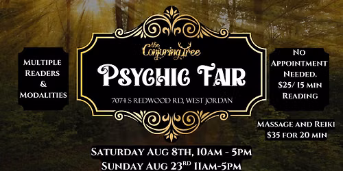 Psychic Saturday At The Conjuring Tree