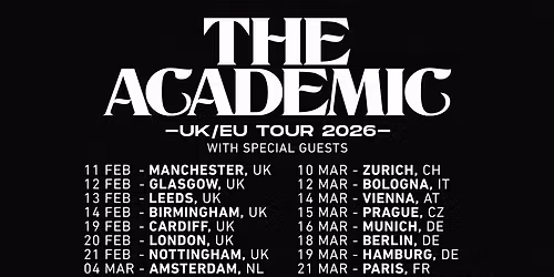 The Academic Madrid Tickets