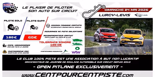Journ\u00e9e club circuit de LURCY-LEVIS