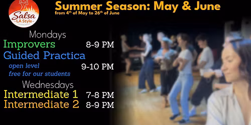 Salsa LA Style:  Summer Season Classes