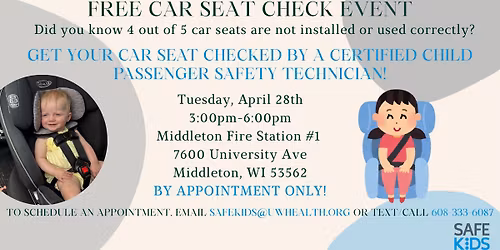 Free Car Seat Check Event 